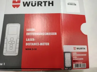 Medidor Láser Würth WDM 2-18