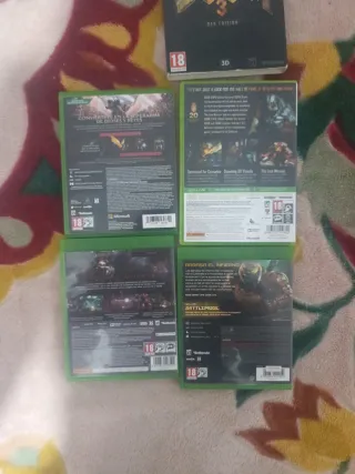 🇪🇦Pack 6 Juegos DOOM Xbox 360 y One