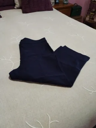 Pantalones pirata azul marino