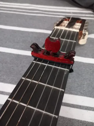 Cejilla guitarra hecha a mano