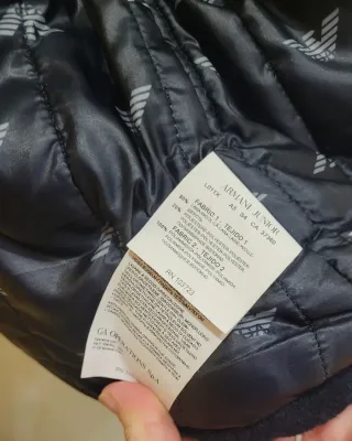 Chaqueta Armani Junior niño azul marino,forrada .