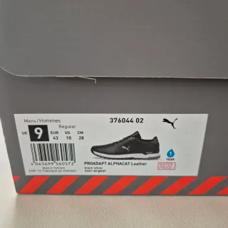 Zapatillas Golf Puma Talla 43 Negras