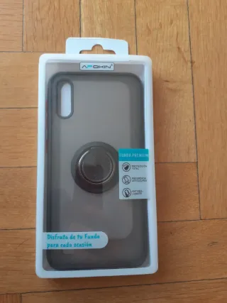 Funda Apokin Samsung A10 con Anillo