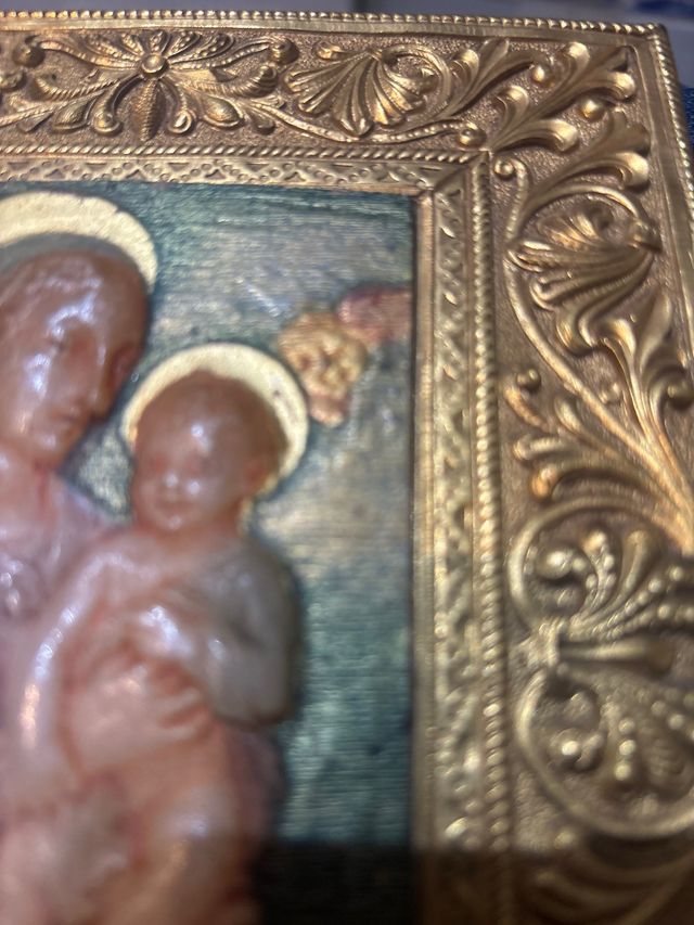 Imagen religiosa Virgen y Niño