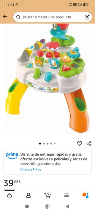 Mesa Actividades Bebé Clementoni