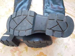 Stivali alti neri con dettaglio oro - 39 KAZAR