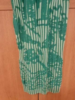 Vestido largo ajustado Parfois verde talla M/L