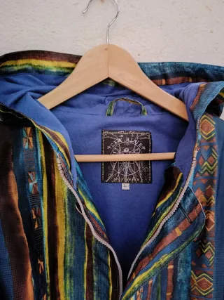 Chaqueta anorak Surfer 2000 L étnic navajo hippie