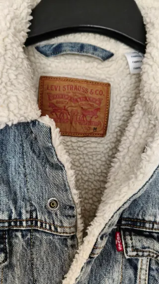 Chaqueta Levis Sherpa Trucker forro talla M