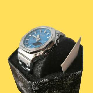 Reloj Casio G-Shock BM2100 Azul y Plata
