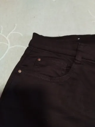 Pantalón recto Cortefiel marrón