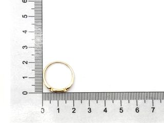 alianza oro 18k con piedra con circonita