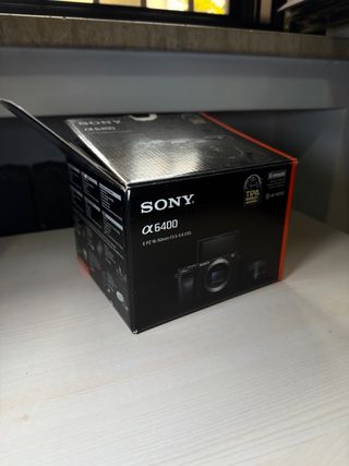 Sony a6400 kit + custodia