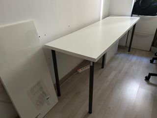 Mesa Escritorio Ikea 200x60 cm + patas