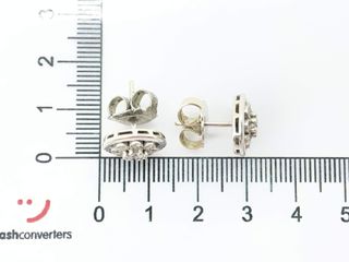 pendientes oro 18k con piedra