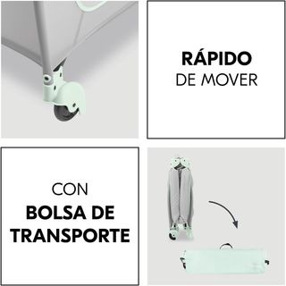 Cuna de Viaje Con Ruedas Parque Infantil