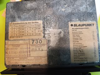 Autorradio Emisora CB Blaupunkt Koblenz CB Clásica