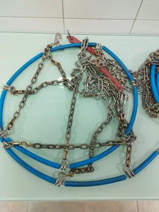 Cadenas Nieve Aro Metálicas
