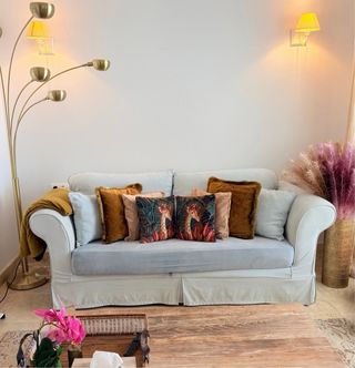 Sofá Cama Light blue