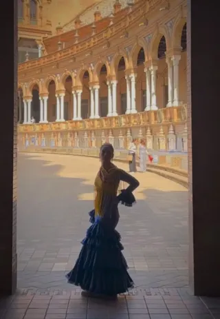 Vestido de flamenca