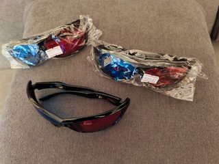 Gafas 3D Anaglifo (Rojo/Azul) (PACK 3)