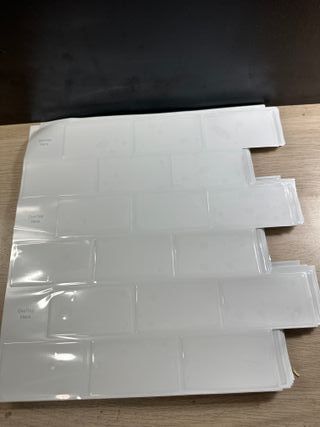Art3d 10 adhesivos para azulejos, color blanco