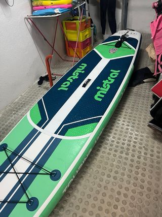 Tabla Paddle Surf Mistral Verde/Azul