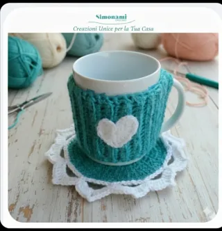 Set Colazione Uncinetto Fatto A Mano Simonami