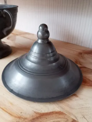 Sopera Peltre Francesa Antigua