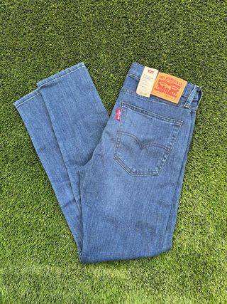 Vaqueros Azules Hombre