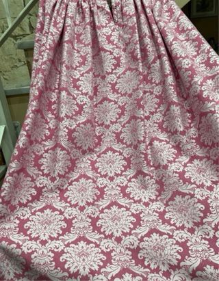 Vestido Fallera Huertana Rosa y Blanco