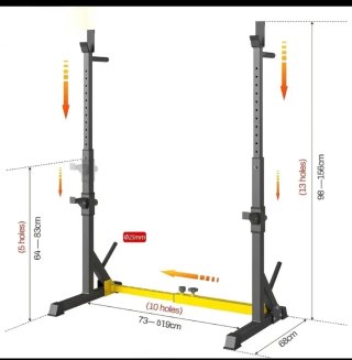 Rack Multifuncional Sentadillas y Dominadas