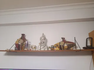 Mueble TV salón madera