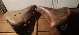 Lote sillines bicicletas antiguas Orbea y Express