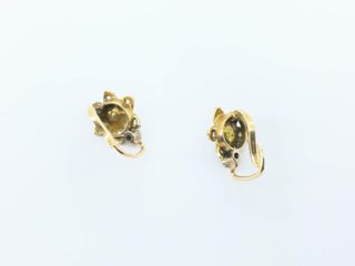 pendientes oro 18k con piedra