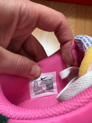 Nike Cortez Rosa y Verde Mujer