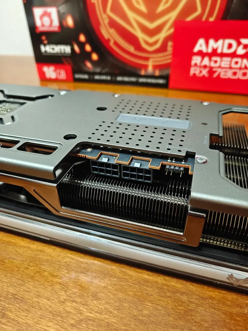 AMD RX 7800 XT Sapphire Nitro+ Tarjeta Gráfica afbeelding 7