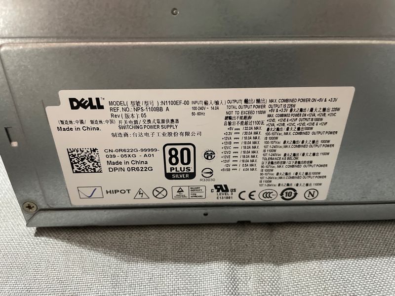 Fuente de Alimentación DELL NPS-1100BB A