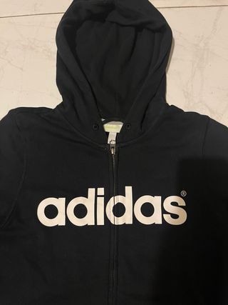 Sudadera Adidas Neo Mujer Talla S Negra