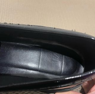 Mocasines charol negros talla 39