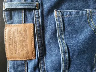 Levi's 725 High Rise Bootcut Jeans Azul