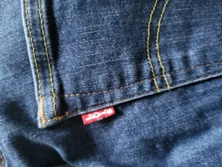 Levi's 725 High Rise Bootcut Jeans Azul