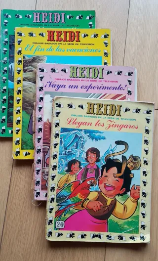 Lote 20 Tebeos Heidi Años 70