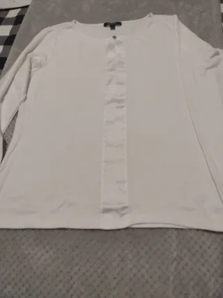 Camisa manga larga blanca