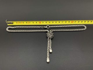 cadena plata 925mm 26cm