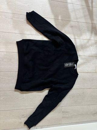 Felpa CP Company Nera Nuova con Cartellini