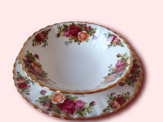 Cuencos y platos para 4 (8 piezas) Royal Albert
