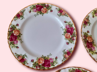 Cuencos y platos para 4 (8 piezas) Royal Albert