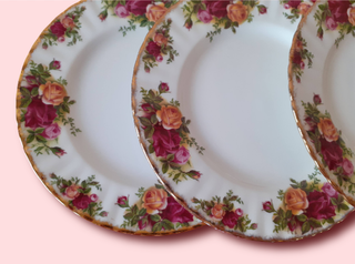 Cuencos y platos para 4 (8 piezas) Royal Albert
