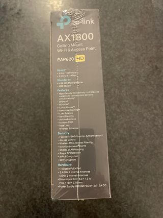 TP-Link Omada AX1800 EAP620 HD Wi-Fi 6